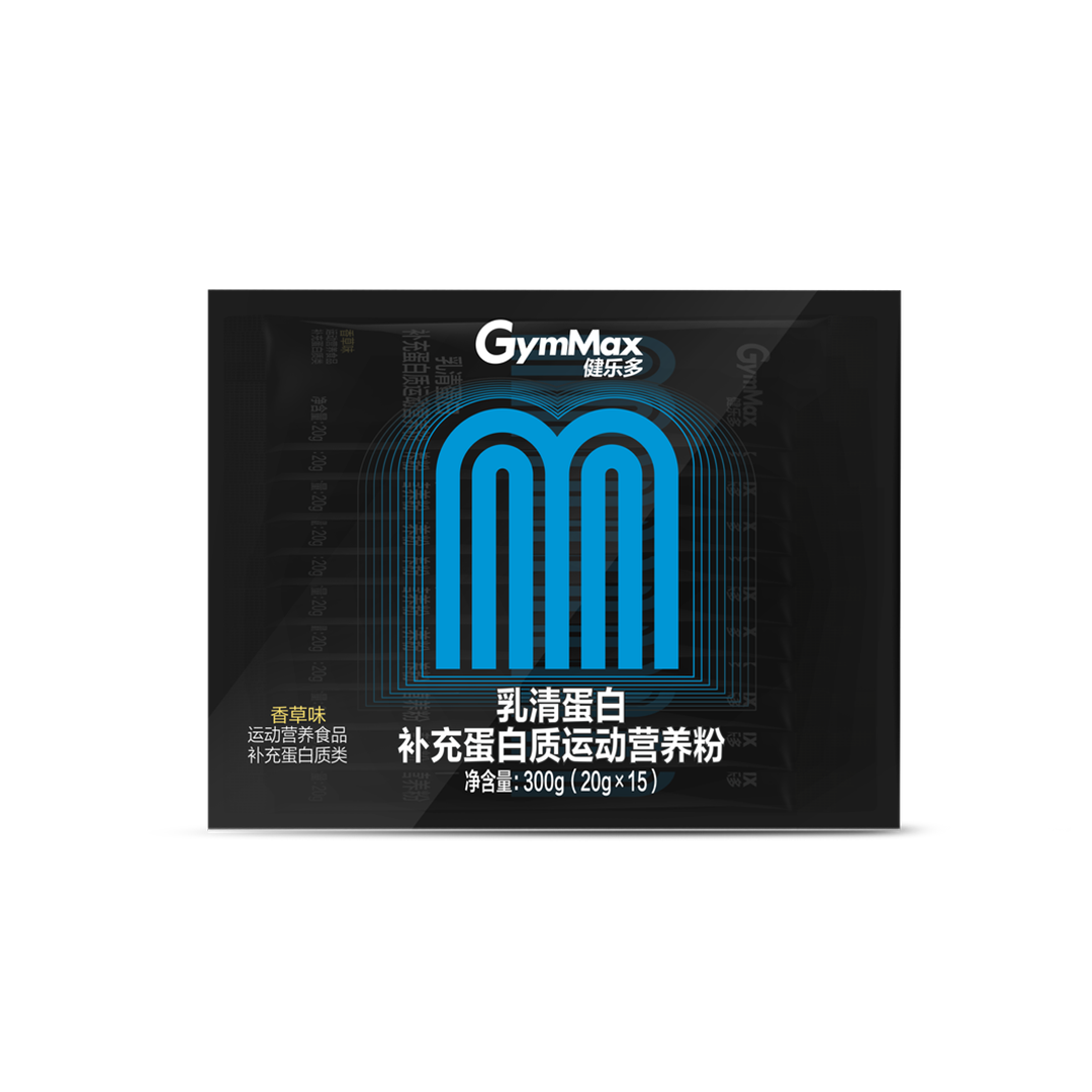 健乐多补充蛋白质运动营养粉乳清蛋白（香草味）（300g盒装）